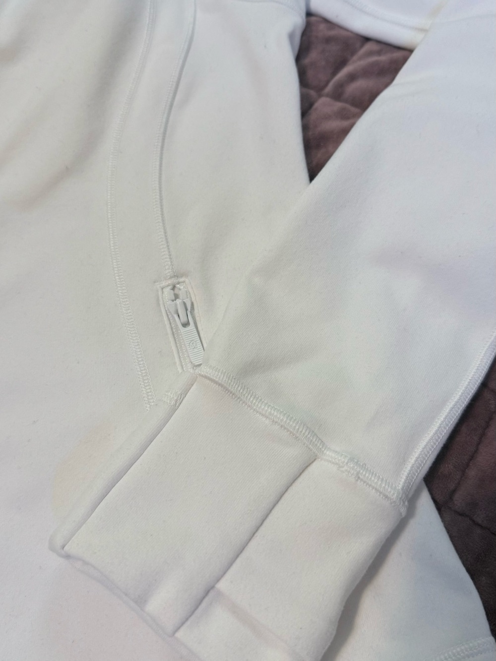 lululemon athletica Women's Cream Full‑Zip Jacket - Picture 5 of 6